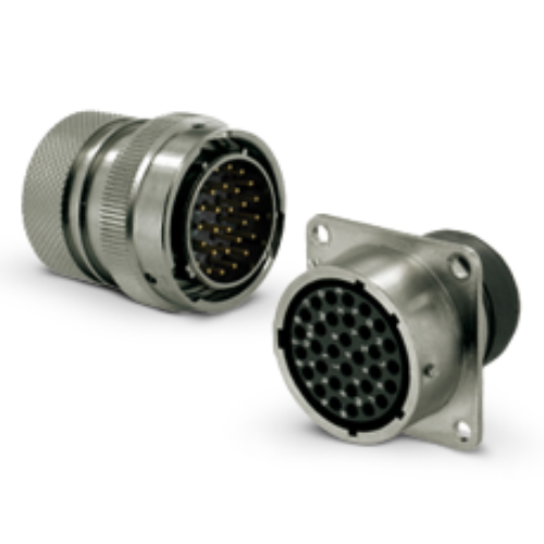 EATON 851 VG95328 multi-pin circular connector with crimp contacts